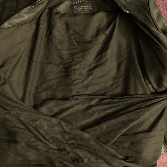 All Saints Leather Jacket - Picture 10 of 10